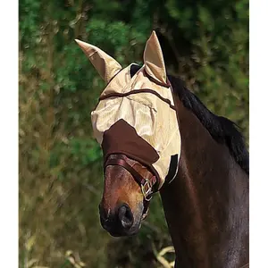 Μάσκα κατά των μύγων Equithème Fly protector image-0