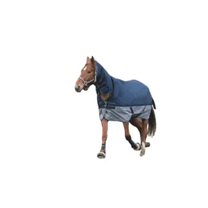 Couverture d'extérieur pour cheval combo Equithème Tyrex 600 D 200 g image-2