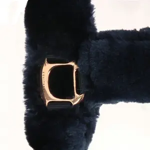 Halter for horse Equithème Teddy rose gold image-0