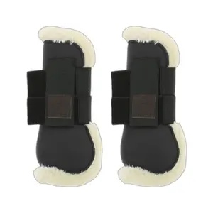 Open horse boots Equithème Boa image-0