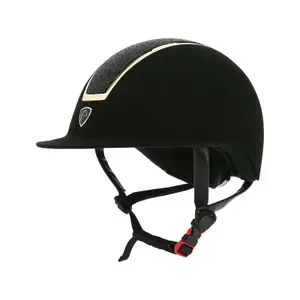 Riding helmet for women Equithème Glint Lamé
