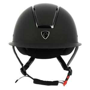 911463021-riding-helmet-for-women-equitheme-glint-mat-matte-black-black