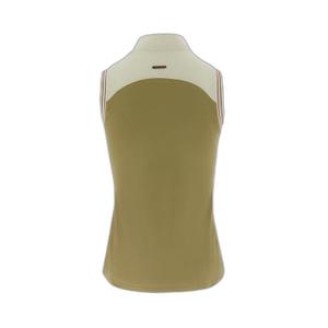 Camisa feminina sem mangas para montar Polo Equithème image-1