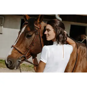Women's riding Polo shirt Equithème Vilamoura image-5