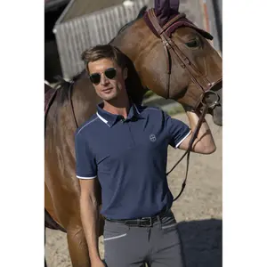 Reit-Poloshirt Equithème Léo image-1