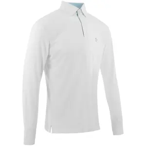 Long-sleeved competition Polo shirt Equithème Dany image-4
