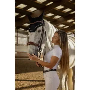 Pólo de competição para mulher Equithème Dorla image-5