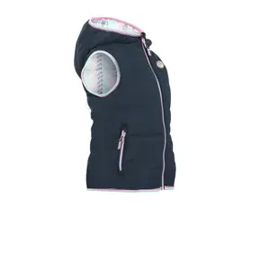 Ärmellose Reversible Reitjacke Kind Equithème Mady image-3