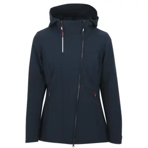 Γυναικεία ζακέτα ιππασίας softshell Equithème Lila image-0