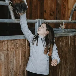 Doudoune enfant Equithème Lara image-0