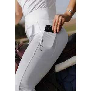 Reitleggings full grip Damen Equithème Flora image-5