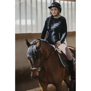 Reitleggings full grip Damen Equithème Je t'aime Flora image-3