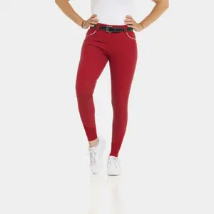 Damen-Reithose mid grip Equithème Belinda image-0