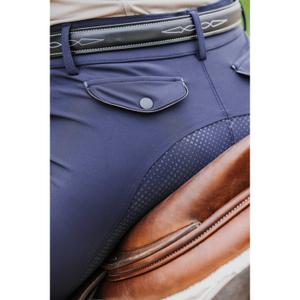 Pantaloni da equitazione full grip da donna Equithème Beverly image-3