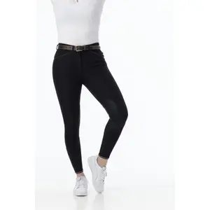 Mid grip riding pants Equithème Yolande image-2