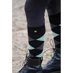 Κάλτσες ιππασίας Equithème Argyle image-1