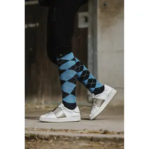 Κάλτσες ιππασίας Equithème Argyle image-1