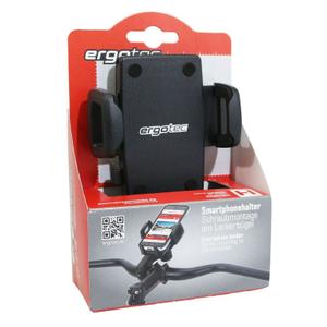 Support smartphone vélo fixation cintre largeur réglable Ergotec image-1