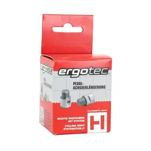 Coppia di pedaliera - per modificare la distanza tra i pedali Ergotec Q-Factor image-1