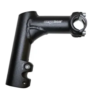 Potence VTT Urbain-Trekking rehausse et releve alu pour fourche Ergotec Comfi 15° 1"1-8 (Homologue Niveau 5) image-0