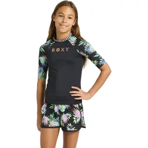 3/4 Sleeve Top Girl Roxy Roxy Active RgLycra image-1