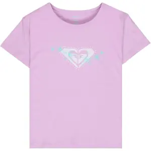 Organic Cotton T-Shirt Girl Roxy Lilyregular Night image-0