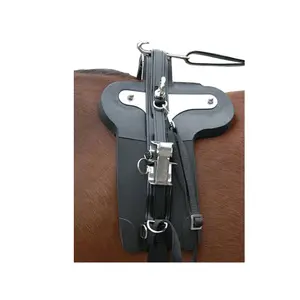 Selle équitation trot cuir anatomique Eric Le Tixerant Quick Hitch image-0
