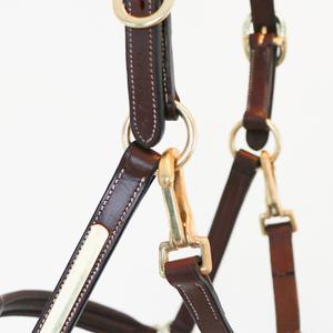 Halter for pony leather grooming ERIC THOMAS “Pro” image-1