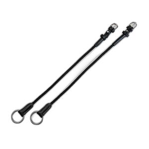 Pair of leather and rope lift posts Eric Thomas Pro image-0