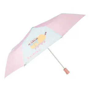 Automatischer Faltregenschirm Erik Pusheen Foodie image-1