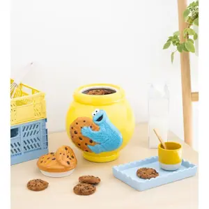 Biscuit tin Erik Sesame Street Monster image-3