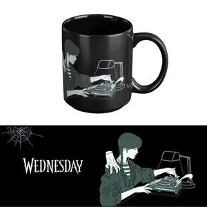 Taza Erik Wednesday Addams image-2