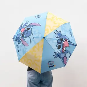 Automatic Folding Umbrella Erik Disney Stitch Foodie image-1