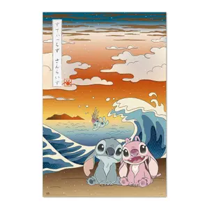 Poster Erik Disney Stitch & Angel