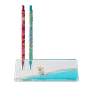 Ensemble crayon, un stylo et un support en acrylique Erik One Piece Going Merry