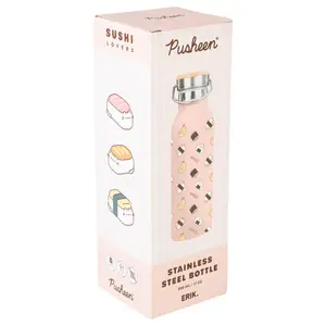 Water Bottle Erik Pusheen Sushi Roll image-1