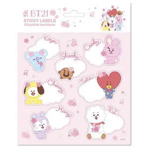 Etiquettes adhésives premium Erik BT21