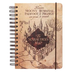 Blocco note Erik Harry Potter Marauders Map A5
