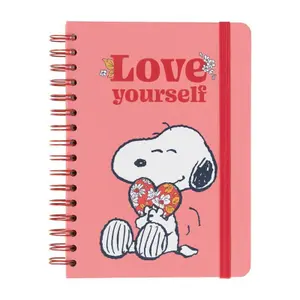 Μπλοκάκι Erik Snoopy Love Yourself A5 image-0