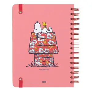 Μπλοκάκι Erik Snoopy Love Yourself A5 image-1