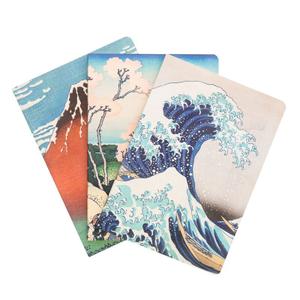 A5 notepad Erik The Great Wave of Kanagawa Hokusai (x3)