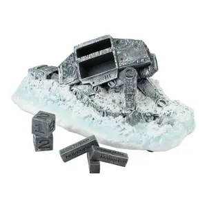 3D ατέρμονος ημερολόγιο Erik Star Wars AT-AT Shot Down image-1