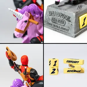 3D perpetual calendar Erik Marvel Deadpool image-2