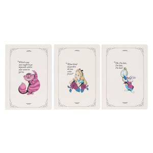 Notizblock Erik Disney Alice in Wonderland A5