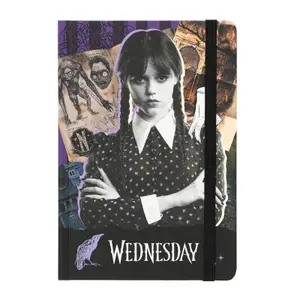 Blocco note Erik Wednesday Addams A5 image-0