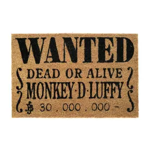 8435497294618-fussmatte-erik-one-piece-wanted-monkey-beige-schwarz-60x40-cm
