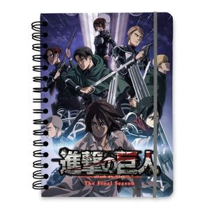 Notepad Erik Attack on Titan A5