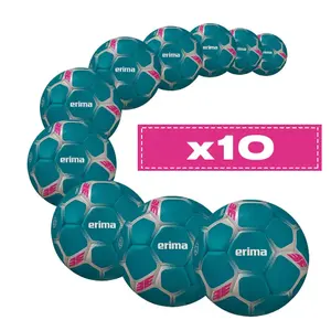 Lote de 10 balones de balonmano Erima Flash Duro image-0