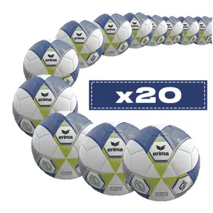 Lot de 20 Ballons de football Erima Hybrid Training 2.0