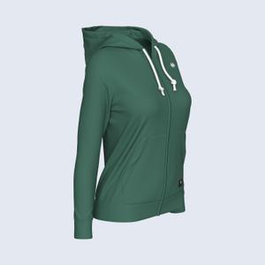 Women's zip-up hoodie Errea Essential image-3